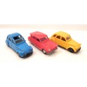 EKO + HERPA 3 VEHICULES CITROEN 2 CV ET AMI 6 HO SANS BOITE