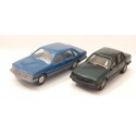 HERPA ET WIKING 2 VEHICULES OPEL SENATOR ET ASCONA HO SANS BOITE
