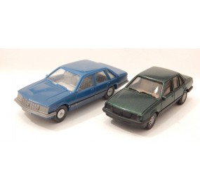 HERPA ET WIKING 2 VEHICULES OPEL SENATOR ET ASCONA HO SANS BOITE