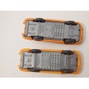 WIKING 2 VEHICULES PORCHE 911 HO SANS BOITE