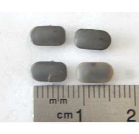 Ref 17223 ROCO 4 TAMPONS GRIS DE LOCOMOTIVE HO