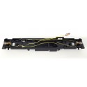 Réf 17235 UN CHASSIS CC 72001 COULEUR NOIR + FILS + ECLAIRAGE - HO