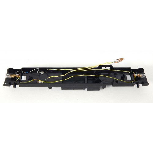 Réf 17235 UN CHASSIS CC 72001 COULEUR NOIR + FILS + ECLAIRAGE - HO