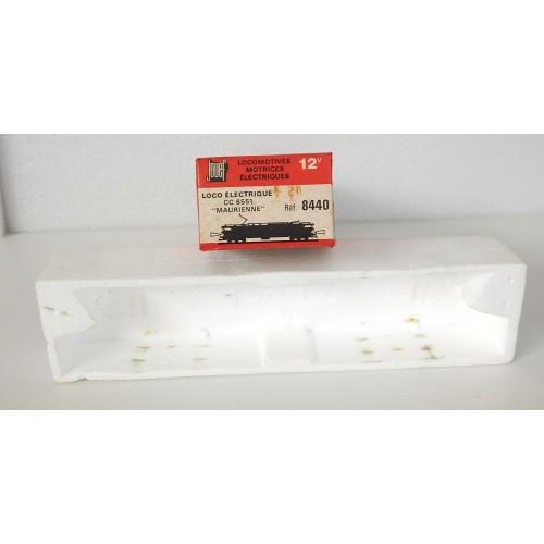 REF 8440 JOUEF BOITE VIDE ROUGE DE LOCOMOTIVE CC 6551 MAURIENNE HO
