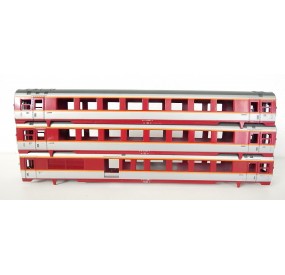 REF 17251 - JOUEF LOT DE 3 CAISSES DE VOITURE GRANS CONFORT JOUEF HO