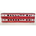 REF 17252 - JOUEF LOT DE 2 CAISSES VOITURE UIC GRILL EXPRESS HO