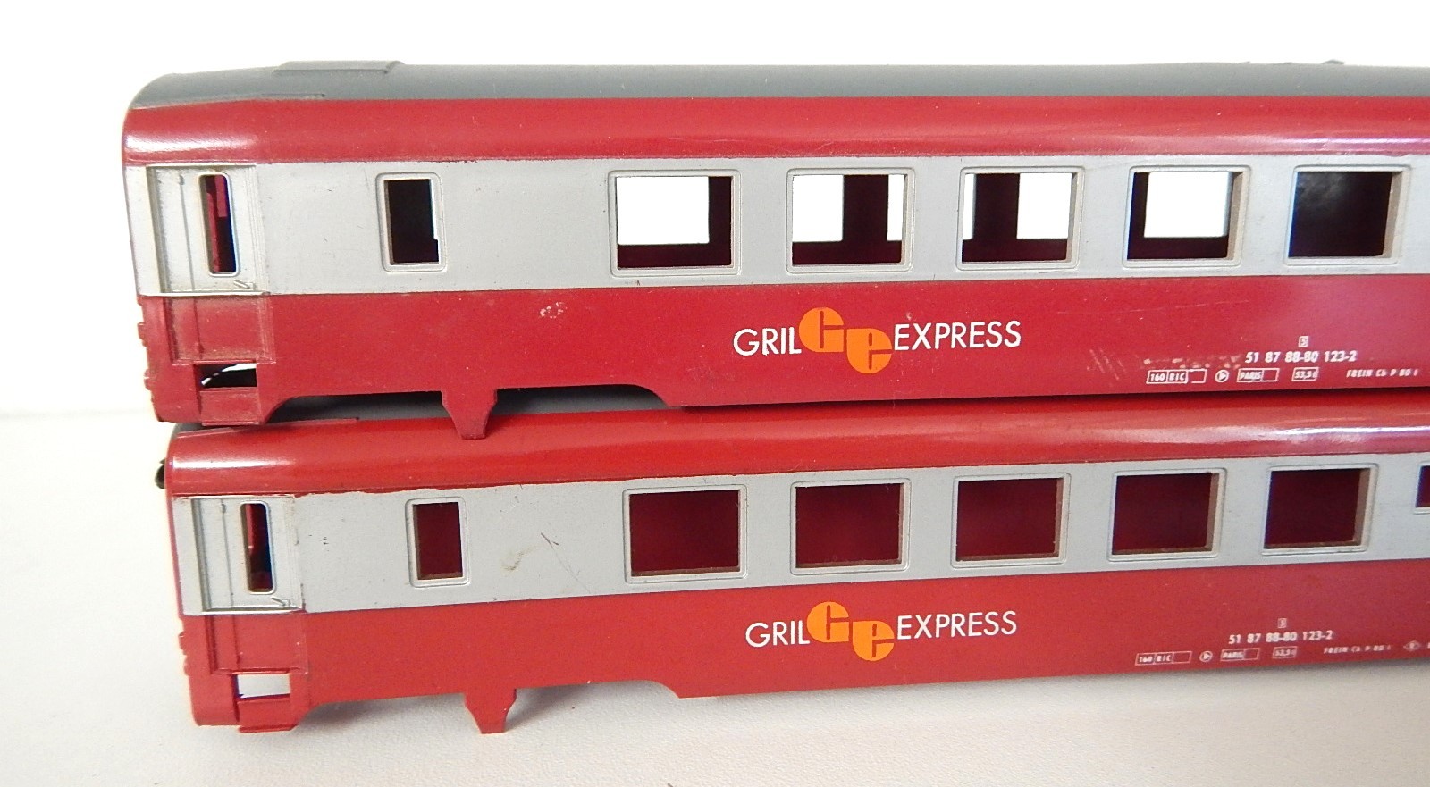 Lot de 2 caisses à piles SNCF - Échelle HO