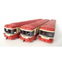 REF 17257 - JOUEF LOT DE 3 CAISSES AUTORAIL EAD JOUEF HO