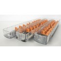 REF 17258 - JOUEF LOT DE 3 CHASSIS AUTORAIL EAD JOUEF HO