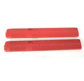 REF 17258 - JOUEF LOT DE 2 TOITURES AUTORAIL EAD ROUGE JOUEF HO