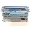 ref 17265 - JOUEF LOT DE 3 CAISSES LOCOMOTIVE DE BB 67001 ET 67007 HO