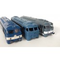 ref 17265 - JOUEF LOT DE 3 CAISSES LOCOMOTIVE DE BB 67001 ET 67007 HO