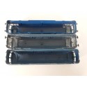 ref 17265 - JOUEF LOT DE 3 CAISSES LOCOMOTIVE DE BB 67001 ET 67007 HO