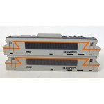 ref 17266 FOBBI LOT DE 2 CAISSES DE LOCOMOTIVE BB 22200 HO BON ETAT