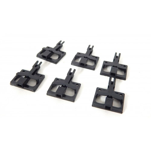 R 17269 - 6 ATTELAGES A ELONGATION BOITIER D'ATTELAGE NEM HO ROCO