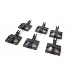 R 17269 - 6 ATTELAGES A ELONGATION BOITIER D'ATTELAGE NEM HO ROCO