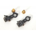 R 12316 - DEUX ATTELAGES A BOUCLE ET DEUX VIS HORNBY HO