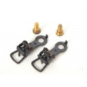 R 12316 - DEUX ATTELAGES A BOUCLE ET DEUX VIS HORNBY HO
