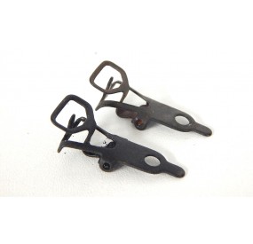 REF 17272 DEUX ATTELAGE EN METAL TROBBI HO