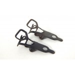 REF 17272 DEUX ATTELAGES EN METAL TROBBI HO