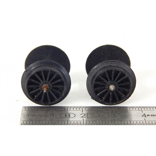 REF 17273 - JOUEF 2 ESSIEUX 14 mm POUR TENDER 35-60 DE LOCOMOTIVE 231 C 60 HO