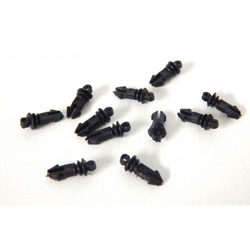 Réf 17284 - LIMA LOT DE 11 ISOLATEURS DE TOITURE COULEUR NOIR - HO -