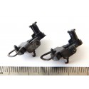 Réf 17286- DEUX ATTELAGES A BOUCLE 19 mm POUR WAGON MARCHANDISE LIMA HO