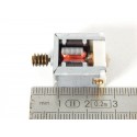 Réf 17289 MOTEUR CARRE 12 VOLTS AVEC VIS SANS FIN LAITON HO JOUEF LIMA ROCO