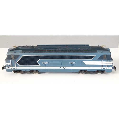 JOUEF LOCOMOTIVE DIESEL BB 67407 BELLE ETAT SANS BOITE HO