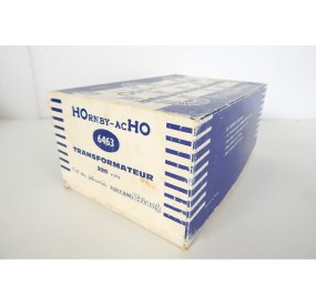 REF 6463 HORNBY TRANSFORMATEUR 12 VOLTS PRIMAIRE 220 VOLTS HO EN BOITE BLEU