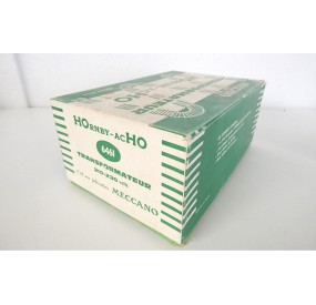 REF 6461 HORNBY TRANSFORMATEUR 12 VOLTS PRIMAIRE 220 VOLTS HO EN BOITE VERTE