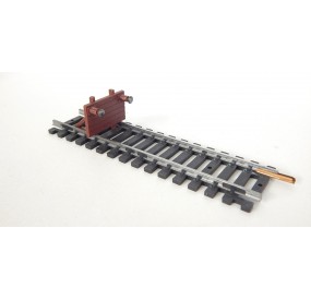 17307 LIMA UN BUTOIR MARRON RAILS EN METAL HO