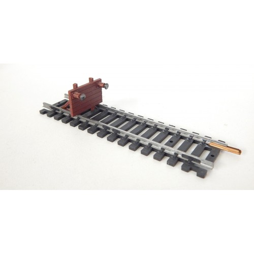 17307 LIMA UN BUTOIR MARRON RAILS EN METAL HO