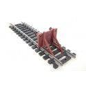 17307 LIMA UN BUTOIR MARRON RAILS EN METAL HO