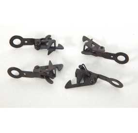 Réf 17306 - LOT 4 ATTELAGES EN METAL HORNBY
