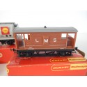 17310 LOT DE 3 WAGONS MARCHANDISE HORNBY RAILWAY HO EN BOITE
