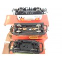 17310 LOT DE 3 WAGONS MARCHANDISE HORNBY RAILWAY HO EN BOITE