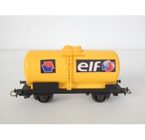 JOUEF WAGON CITERNE ELF JAUNE A ESSIEUX JOUEF
