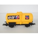 JOUEF WAGON CITERNE ELF JAUNE A ESSIEUX JOUEF
