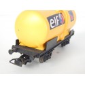 JOUEF WAGON CITERNE ELF JAUNE A ESSIEUX JOUEF