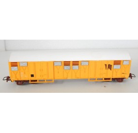 JOUEF WAGON COUVERT TRANSPORT DE BAUVAIS A BOIGES HO SANS BOITE