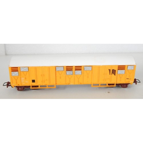 JOUEF WAGON COUVERT TRANSPORT DE BAUVAIS A BOIGES HO SANS BOITE