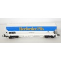 JOUEF UN WAGONS TREMIE A BOGIES HERFORDER ET PILS SANS BOITE HO N°1