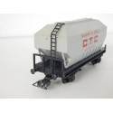 HORNBY UN WAGON CEREALIER CTC A ESSIEU HO SANS BOITE