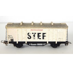 HORNBY WAGON COUVERT A ESSIEUX STEF FRIGORIFIQUE HO SANS BOITE