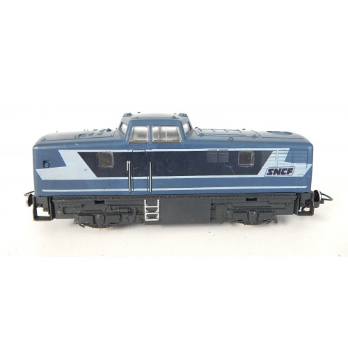 LIMA LOCOMOTIVE DIESEL SNCF BLEU EN BON ETAT SANS BOITE HO