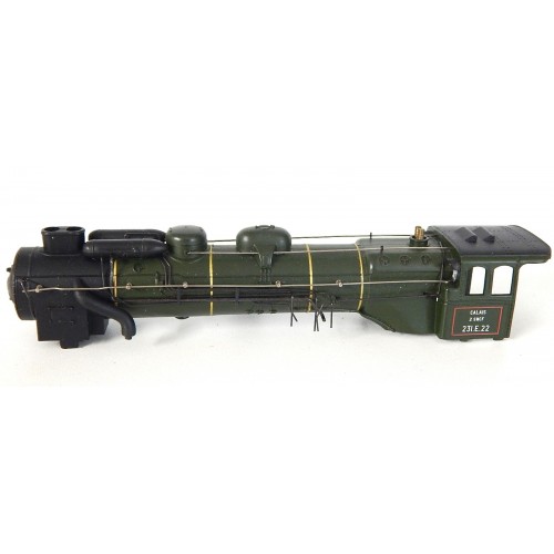 REF 17334 - RIVAROSSI CAISSE CHAUDIERE DE LOCOMOTIVE VAPEUR 231 E CALAIS VERTE