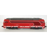 LIMA LOCOMOTIVE DIESEL BB 67001 ROUGE SUPERBE ETAT HO SANS BOITE