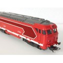 LIMA LOCOMOTIVE DIESEL BB 67001 ROUGE SUPERBE ETAT HO SANS BOITE