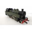 PIKO LOCOMOTIVE VAPEUR TYPE 131 ETAT 32.917 VERTE ET NOIR TRES BON ETAT HO